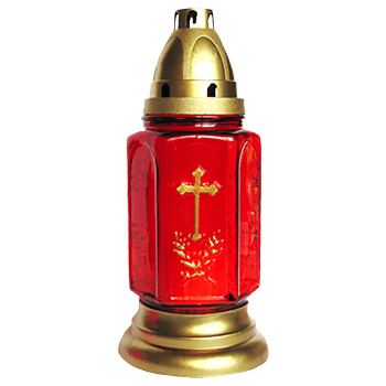 Candela sticla S80 (S-68) (buc)