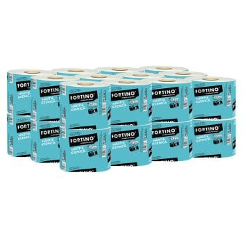 Hartie igienica Fortino, Maxi, alb, 2 straturi, 24 role (bax)