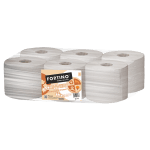 Hartie igienica Mini  HARTIE IG Fortino, eConvert brown, 1 strat, 12 role (bax)