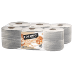 Hartie igienica Mini  HARTIE IG, Fortino, eConvert brown, 2 straturi, 12 role (bax)