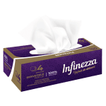 Servetele in cutie Infinezza, 4 straturi, 100 bucati/cutie (set)