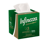 Servetele in cutie cub Infinezza, 3 straturi, 80 bucati/cutie (set)