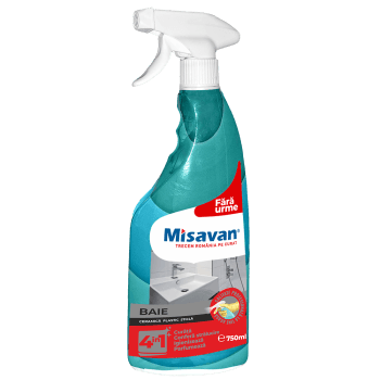 Solutie curatare baie  4in1 750ml (buc)