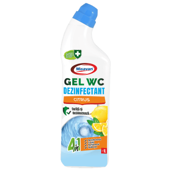 Dezinfectant gel toaleta  Citrus 1l (buc)