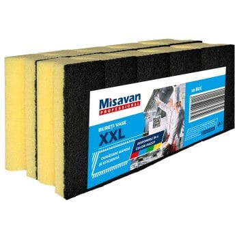 Burete vase XXL  professional, galben, 10 buc/set (set)