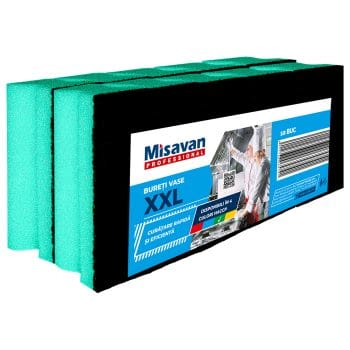 Burete vase XXL  professional, verde, 10 buc/set (set)