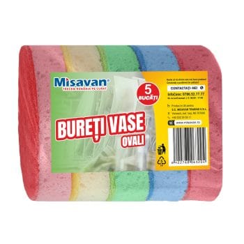 Burete vase oval , 5 bucati/set (set)