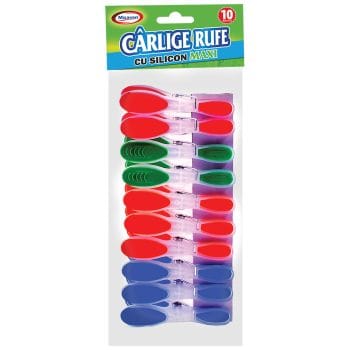 Set carlige rufe , maxi, silicon, 10 buc/set (set)