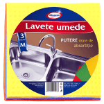 Lavete umede universale , 16*17cm, M, 3 buc/set (set)