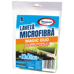 Laveta microfibra cu 2 fete  Magic Duo, 30*32cm, 1 buc/set (buc)
