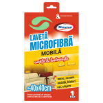 Laveta microfibra mobila si electronice , 40*40cm, 1buc/set (buc)