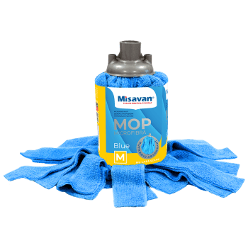 Rezerva mop , microfibra,  marime M, Blue (buc)