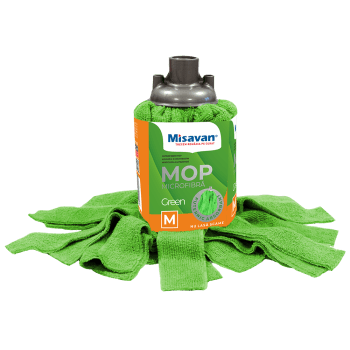 Rezerva mop , microfibra, marime M, Green (buc)