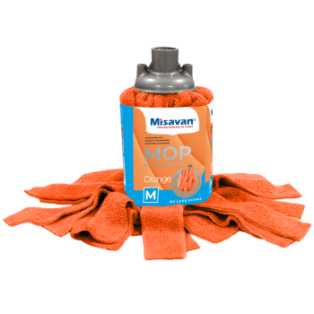 Rezerva mop , microfibra, marime M, Orange (buc)