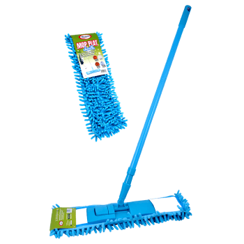 Mop plat  Chenille, microfibra + maner telescopic 1-1.5m (buc)