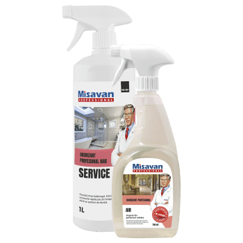 Pachet odorizant baie Dr. Stean Service 1l + odorizant camera Dr. Stean Air 750ml (PAC)