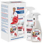 Pachet odorizant baie Dr. Stean Splas 1l + odorizant camera Dr. Stean Tropical 750ml (PAC)