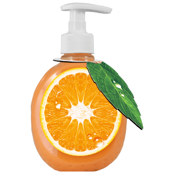 Sapun lichid  Orange 375ml (buc)