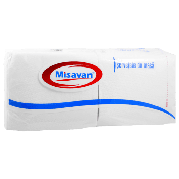 Servetele masa 33*33cm, 1 strat, 250 buc/ set, ALBE (set)