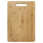 Tocator bambus, HXA-021A, bej, 37 x 25 x 1.5 cm