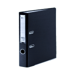 BIBLIORAFT PLASTIFIAT 55MM BLACK RO-CLIPS