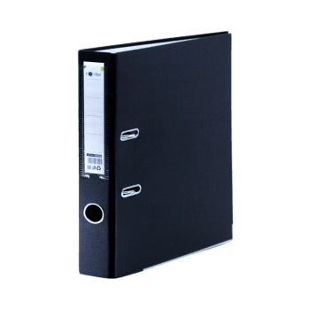 BIBLIORAFT PLASTIFIAT 55MM BLACK RO-CLIPS