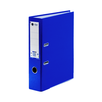 BIBLIORAFT PLASTIFIAT 75MM BLUE RO-CLIPS