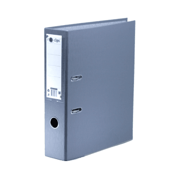 BIBLIORAFT PLASTIFIAT 75MM GREY RO-CLIPS