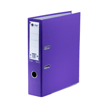 BIBLIORAFT PLASTIFIAT 75MM PURPLE RO-CLIPS