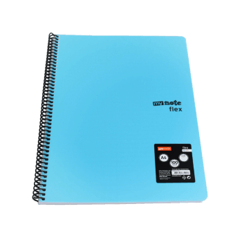 CAIET A4 80 FILE CU SPIRALA DICTANDO COPERTA PVC