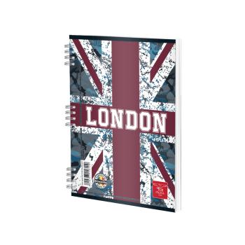 CAIET A5 80 FILE CU SPIRALA DICTANDO