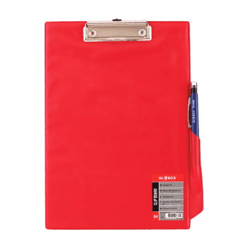 CLIPBOARD SIMPLU A4 (BURETAT) ROSU GLOBOX