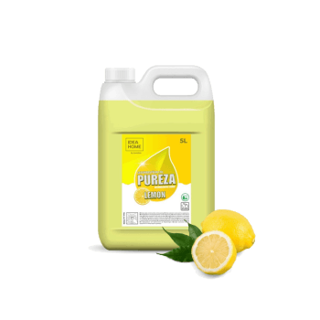DETERGENT VASE 5L IDEA HOME LEMON