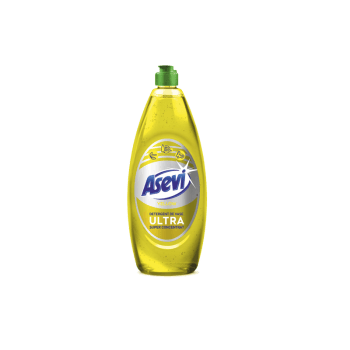 DETERGENT VASE ULTRA CONCENTRAT ASEVI YELLOW 650ML