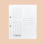 DOSAR 1/1 CAPSE CARTON ALB