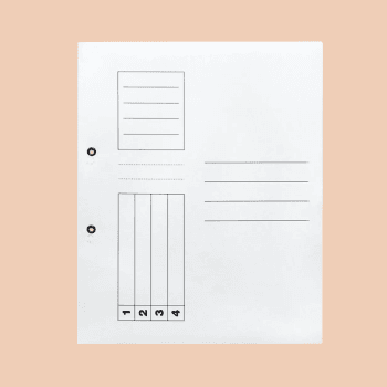 DOSAR 1/1 CAPSE CARTON ALB