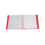 DOSAR PLASTIC 40 FILE ROSU FO-DB02 FLEXOFFICE