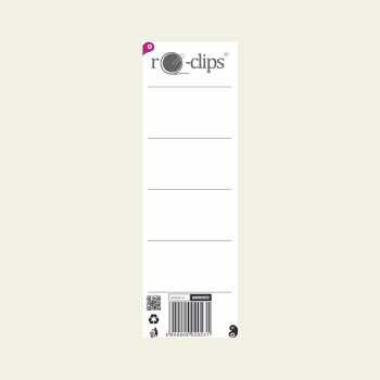 ETICHETE BIBLIORAFT 75MM 10BUC/SET