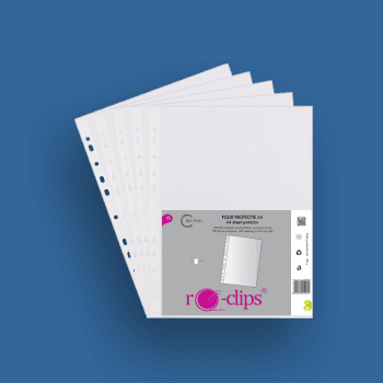 FOLIE PROTECTIE A4 40 MICR RO-CLIPS RO-FP40