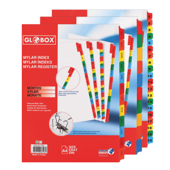 INDEX IAN-DEC CARTON COLOR MYLAR