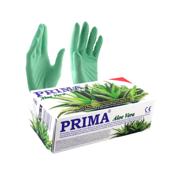 MANUSI LATEX NEPUDRATE 100BUC/SET ALOE VERA