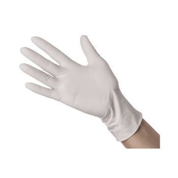 MANUSI LATEX PUDRATE 100BUC/SET