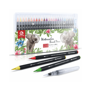 MARKER PENSULA DESEN ACUARELA 24 CUL/SET P-623A MOBE