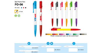 PIX FRIENDEE MEC 0.7 ROSU FO-036 FLEXOFFICE