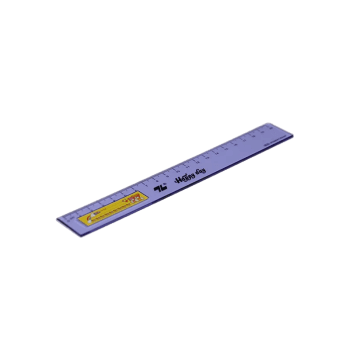 RIGLA 20CM COLOR PLASTIC C-SR02