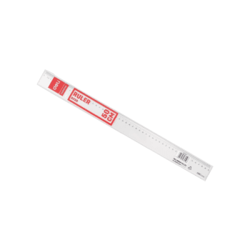 RIGLA 50CM TRANSPARENTA DELI