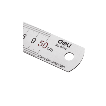 RIGLA METAL 50CM DELI