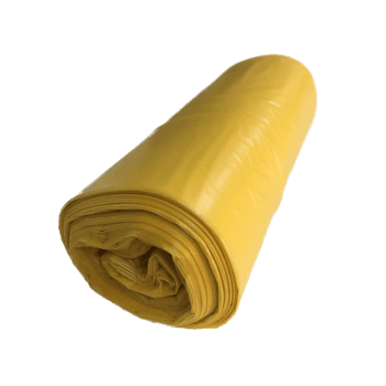 SACI PLASTIC 35L MAXI LDPE 15BUC/ROLA GALBENI