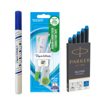 SET PATRON PARKER QUINK BLUE 5BUC/SET BANDA CORECTOARE