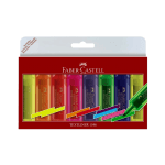 TEXTMARKER SET 8 SUPERFLUORESCENT FABER CASTELL